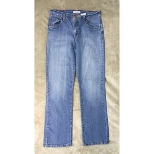 Levis 735L Jeans Womens‎ 8 Medium Blue Straight Leg Classic Bootcut Denim Pants